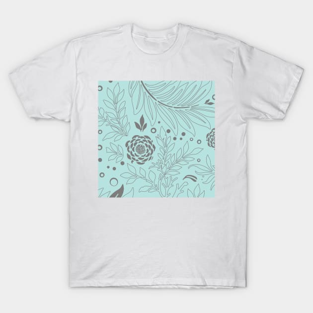 Floral Design 13 T-Shirt by B&K